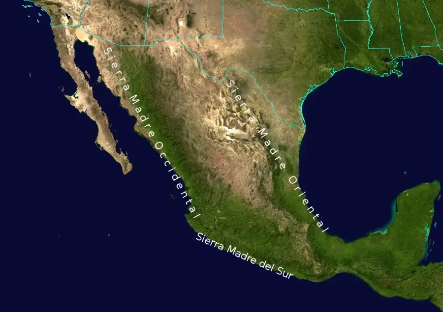 Sierra Madre Occidental — Culiacán (Mexiko)