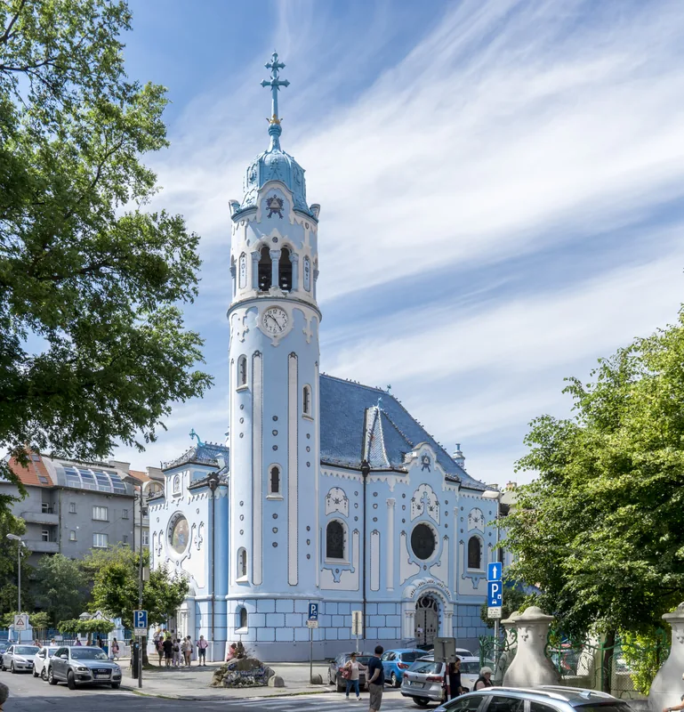 Blue Church — Rajka (Hungary)