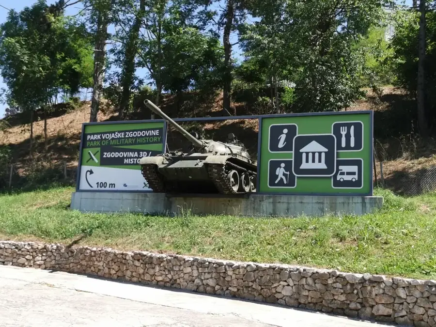 Park of Military History in Pivka