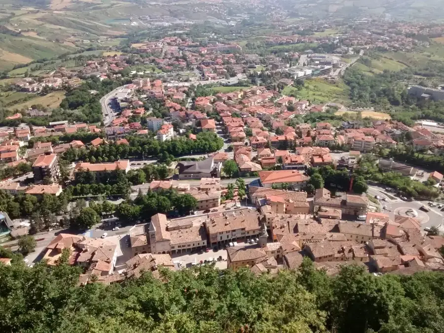 Seilbahnstation Borgo Maggiore — Seilbahn Borgo Maggiore (San Marino)