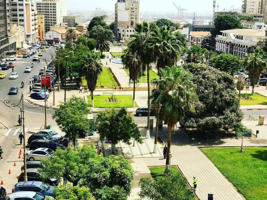 Kathedrale von Dakar — Sandaga-Markt (Senegal)