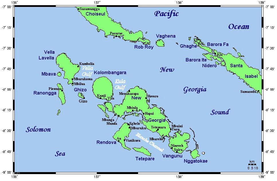Nggatokae Island — Kavachi-Vulkan (Salomonen)
