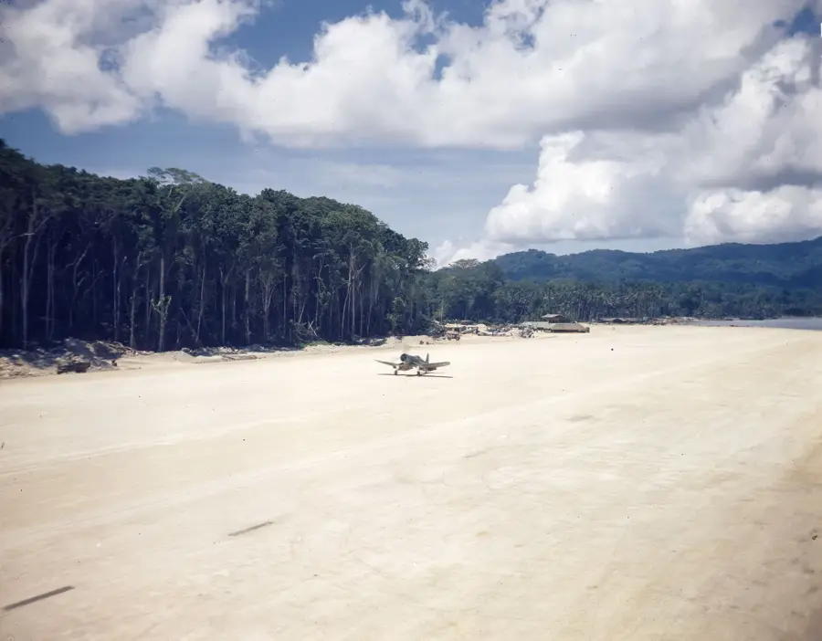 Barakoma Airfield — Mount Sambe (Solomon Islands)