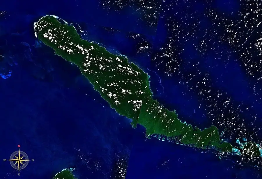Handelsposten Taro Island — Fatima-Statue, Gizo (Salomonen)