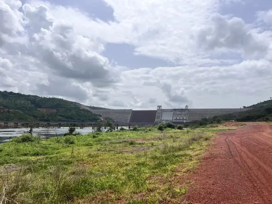 Souapiti-Wasserkraftwerk — Mount Gangan (Guinea)