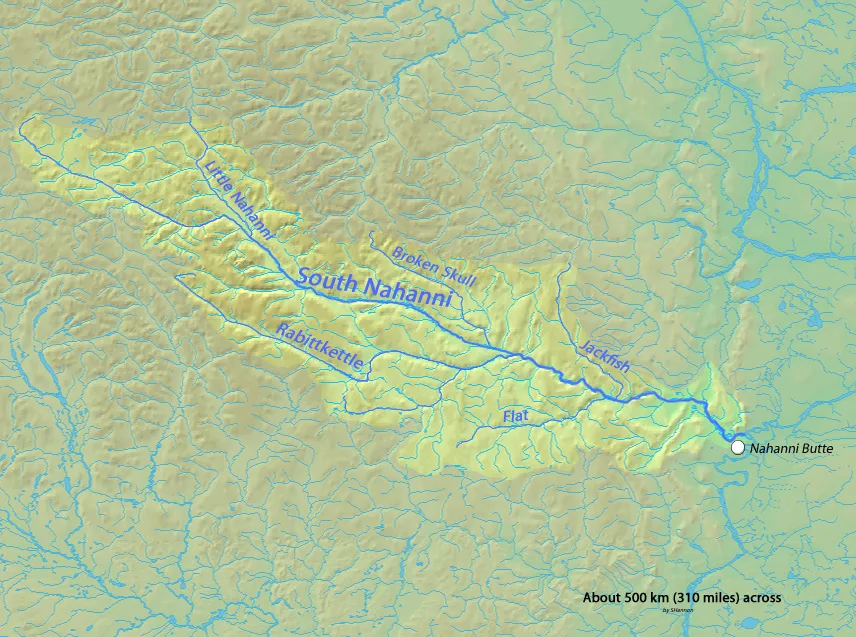 South Nahanni River — Großer Sklavensee (Kanada)