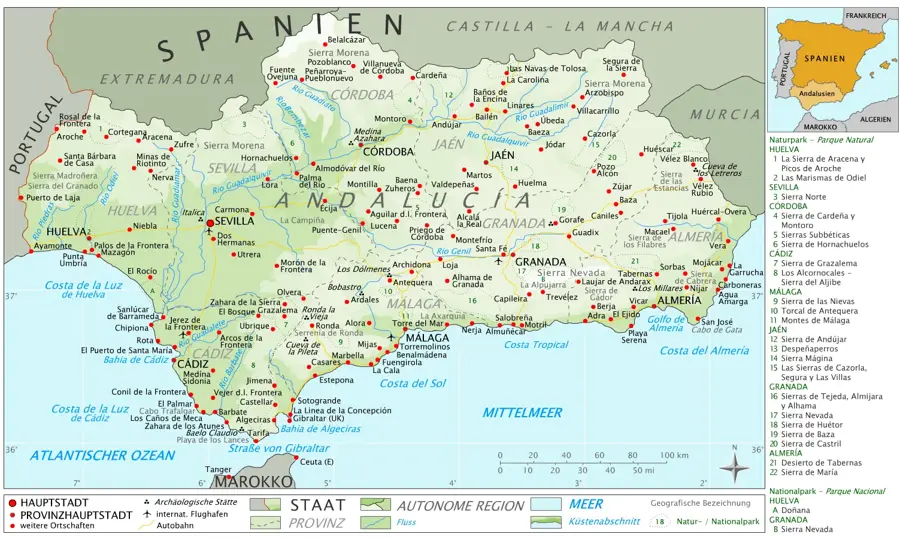 Costa Oeste — Castillo de la Duquesa (Spanien)