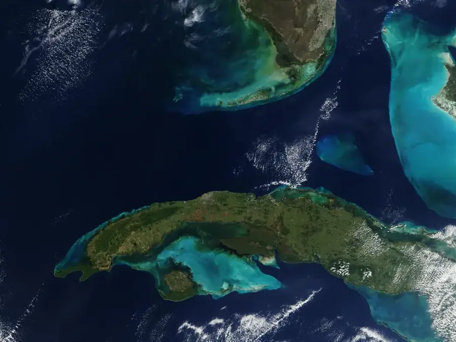 Strait of Florida — Viñales Valley (Cuba)