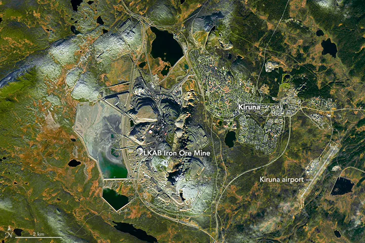 Mina de fier Kiruna