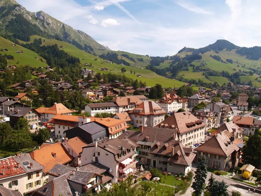 Château-d'Œx — Châtel-Saint-Denis (Switzerland)