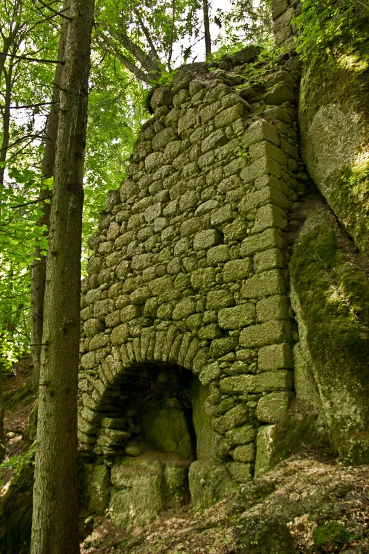 Sax várromok — Rofenberg (Liechtenstein)