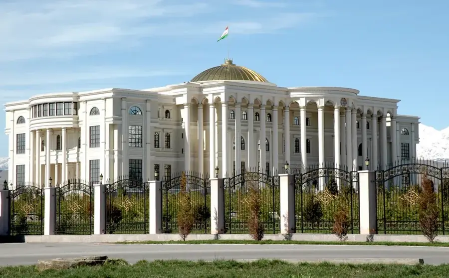 Monumentul Rudaki — Dușanbe (Tadjikistan)