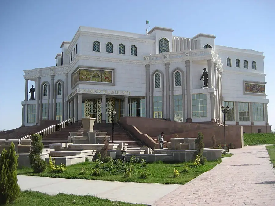 Câmpurile de Bumbac din Mary — Valea Murghab (Turkmenistan)