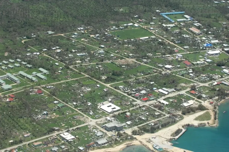 Hafen von Pangai — Insel Foa (Tonga)