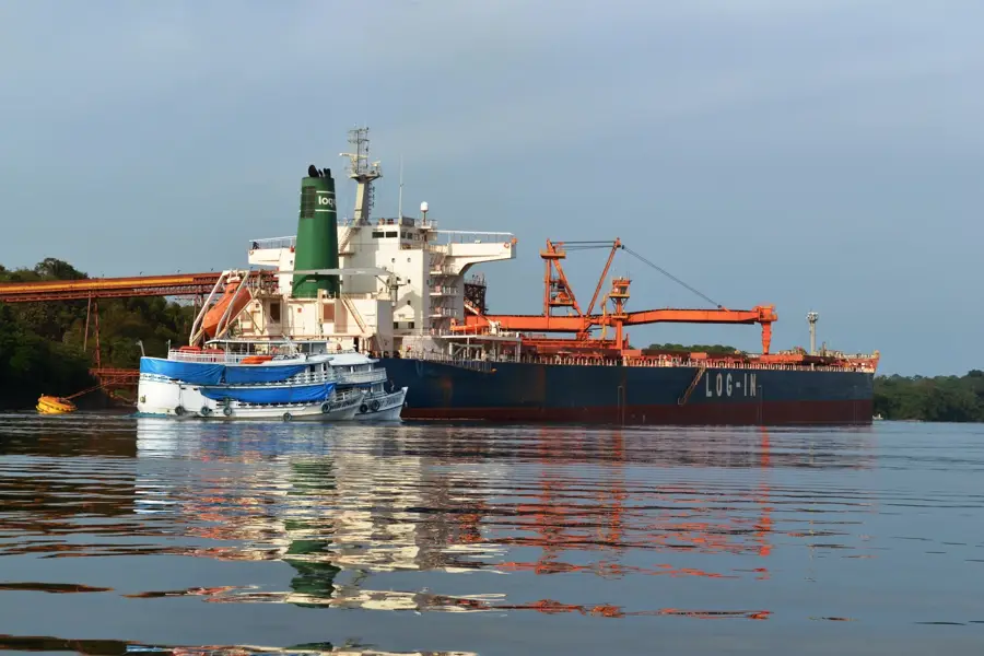 Bauxitmine Trombetas — Belém (Brasilien)