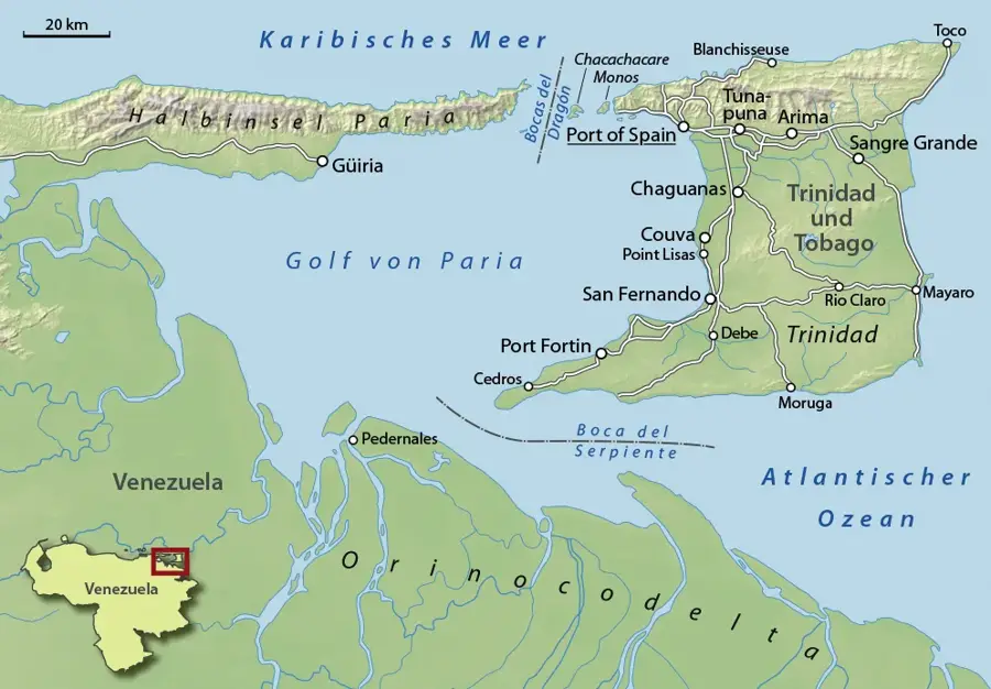 Gulf of Paria — Point Fortin (Trinidad and Tobago)
