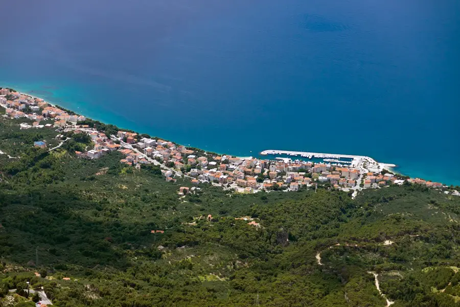 Tučepi — Stiniva-öböl (Horvátország)