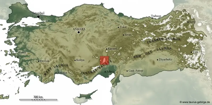 Aladağlar National Park — Derinkuyu (Turkey)