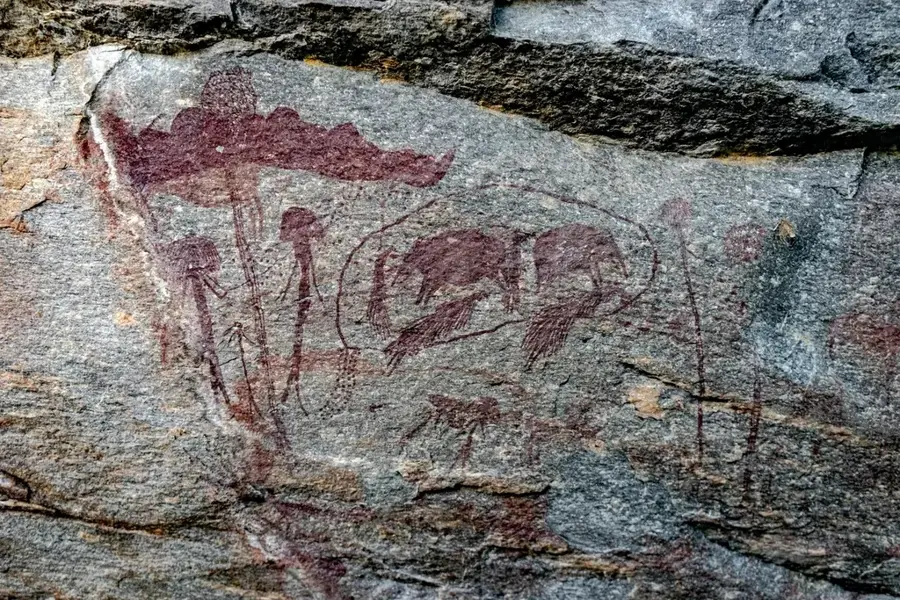 Felsbildkunst von Kondoa — Babati (Tansania)