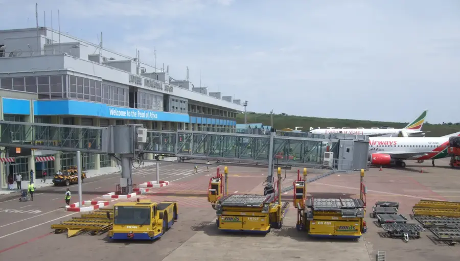 Entebbe Old Airport Terminal — Maize Fields (Uganda)