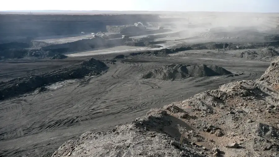 Ukhaa Khudag Kohlemine — Wüste Gobi (China)