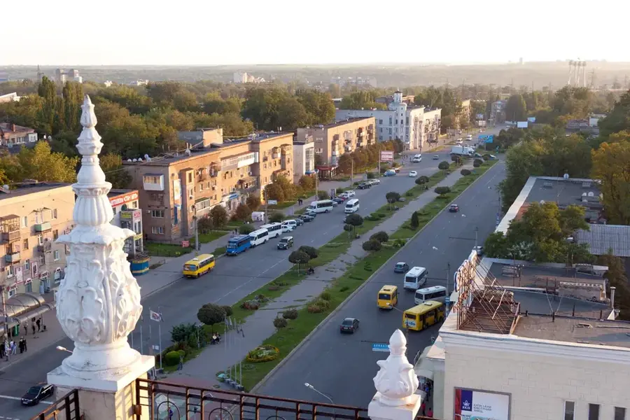 Zaporijjea — Podișul Doneț (Ucraina)