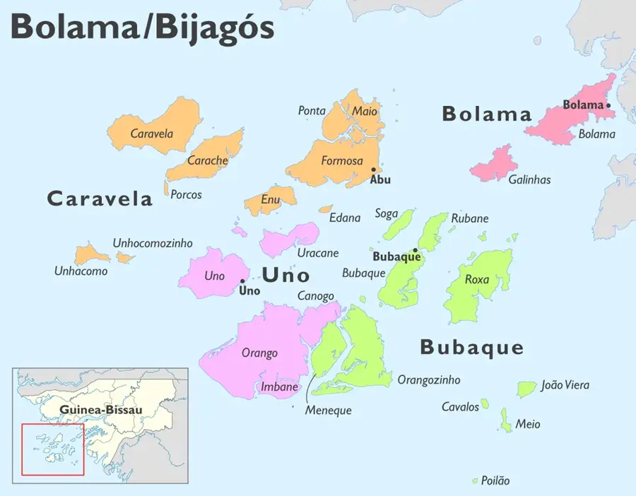 Insel Uno — Caravela (Guinea-Bissau)