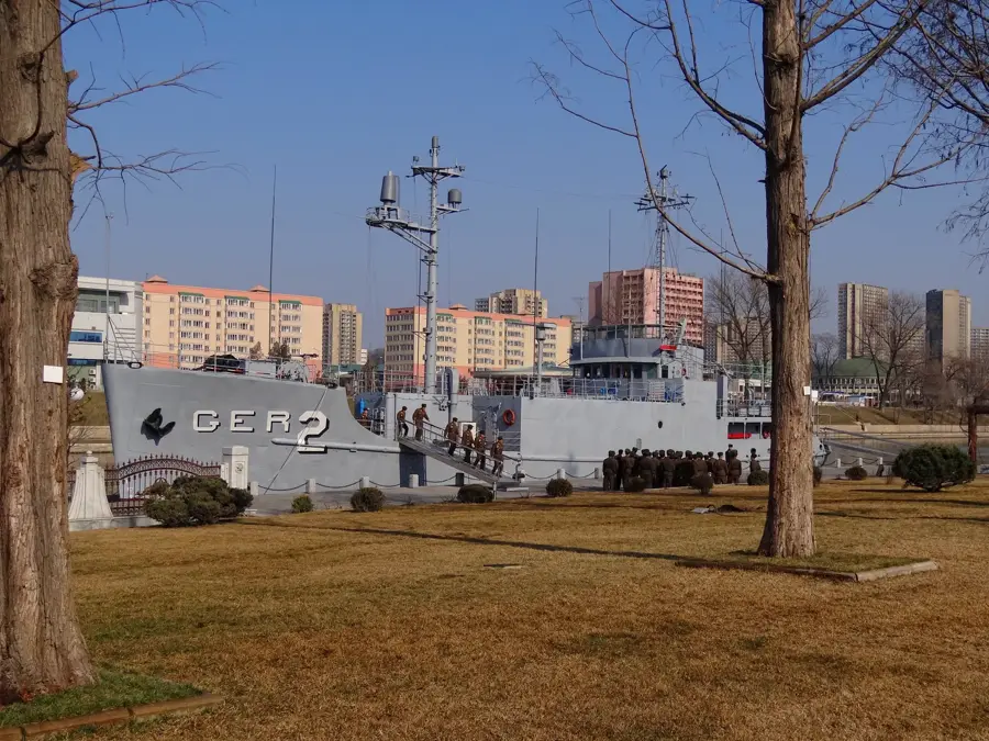 USS Pueblo (AGER-2) — Pyongsong (Coreea de Nord)