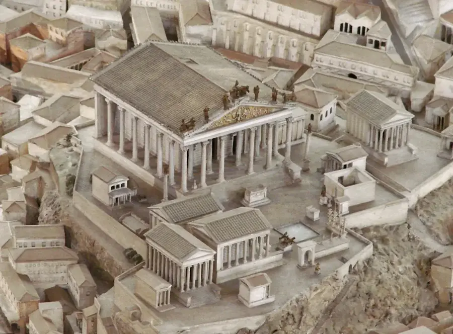 Gipfel des Colle Vaticano