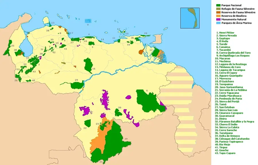 Cinaruco-Capanaparo Nemzeti Park