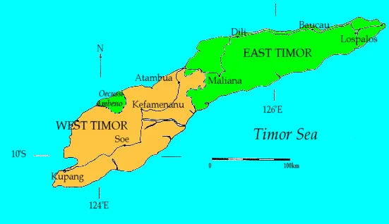 Viqueque Teakwälder — Berg Builo (Timor-Leste)