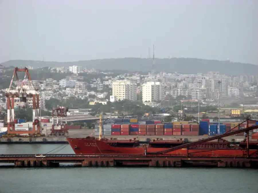 Combinatul siderurgic Vizag (India)