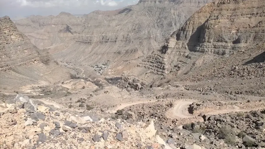 Wadi Bih-Plateau — Chasab (Oman)