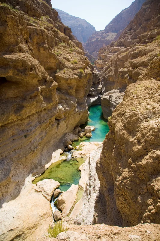 Wadi Shab — Dschebel Madar (Oman)