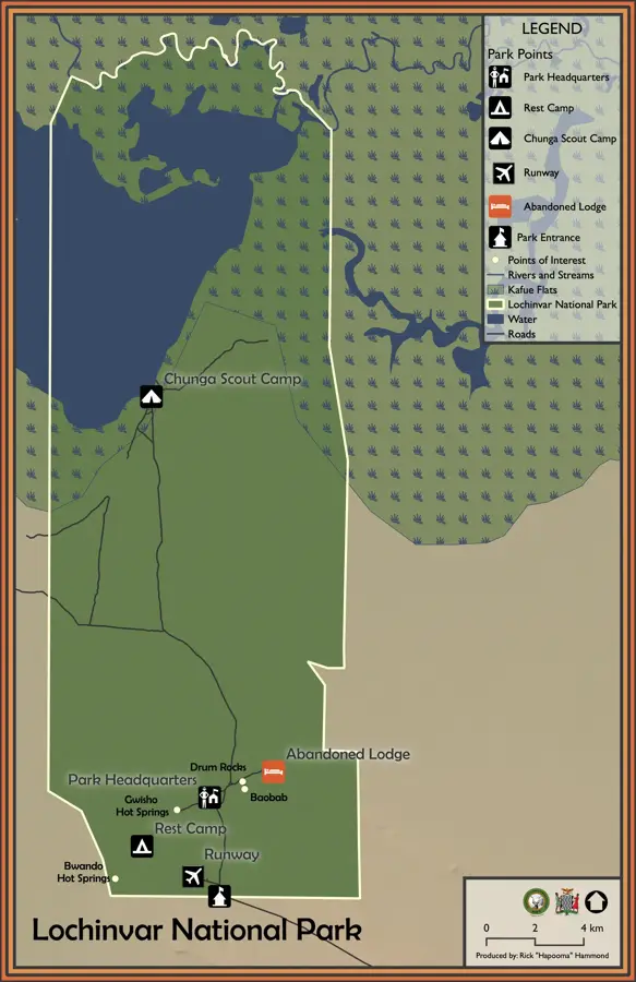 Lochinvar-Nationalpark — Blue-Lagoon-Nationalpark (Sambia)